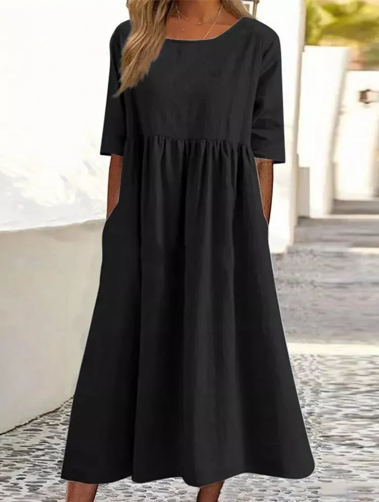 Vintage-Inspired Classic Dress for Women | Eva