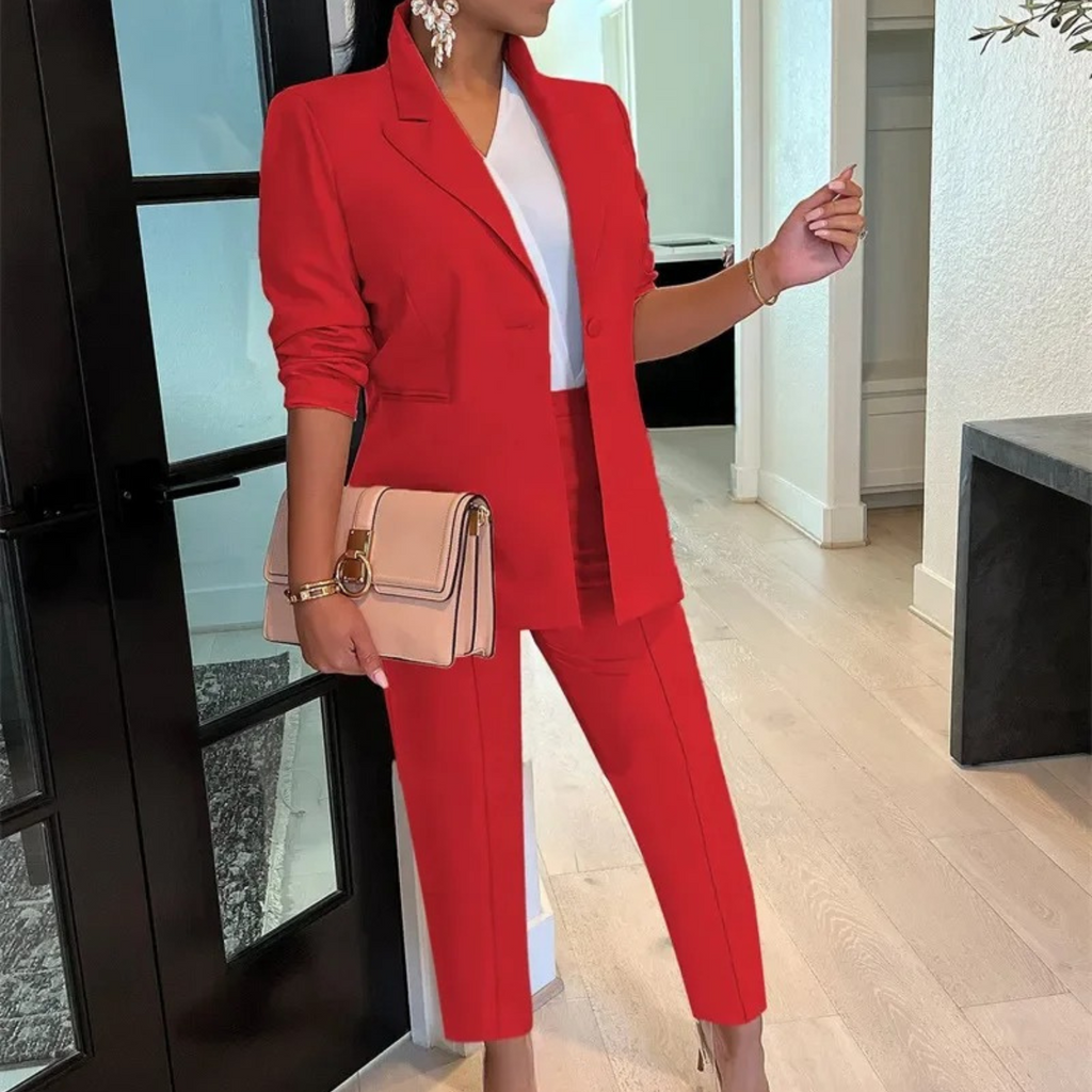 Signature Collection Premium Wool Blazer and Trousers Set Exclusive Edition
