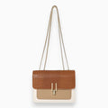 Women's Elegant Flap Handbag - Lightweight & Chic
