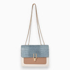 Women's Elegant Flap Handbag - Lightweight & Chic