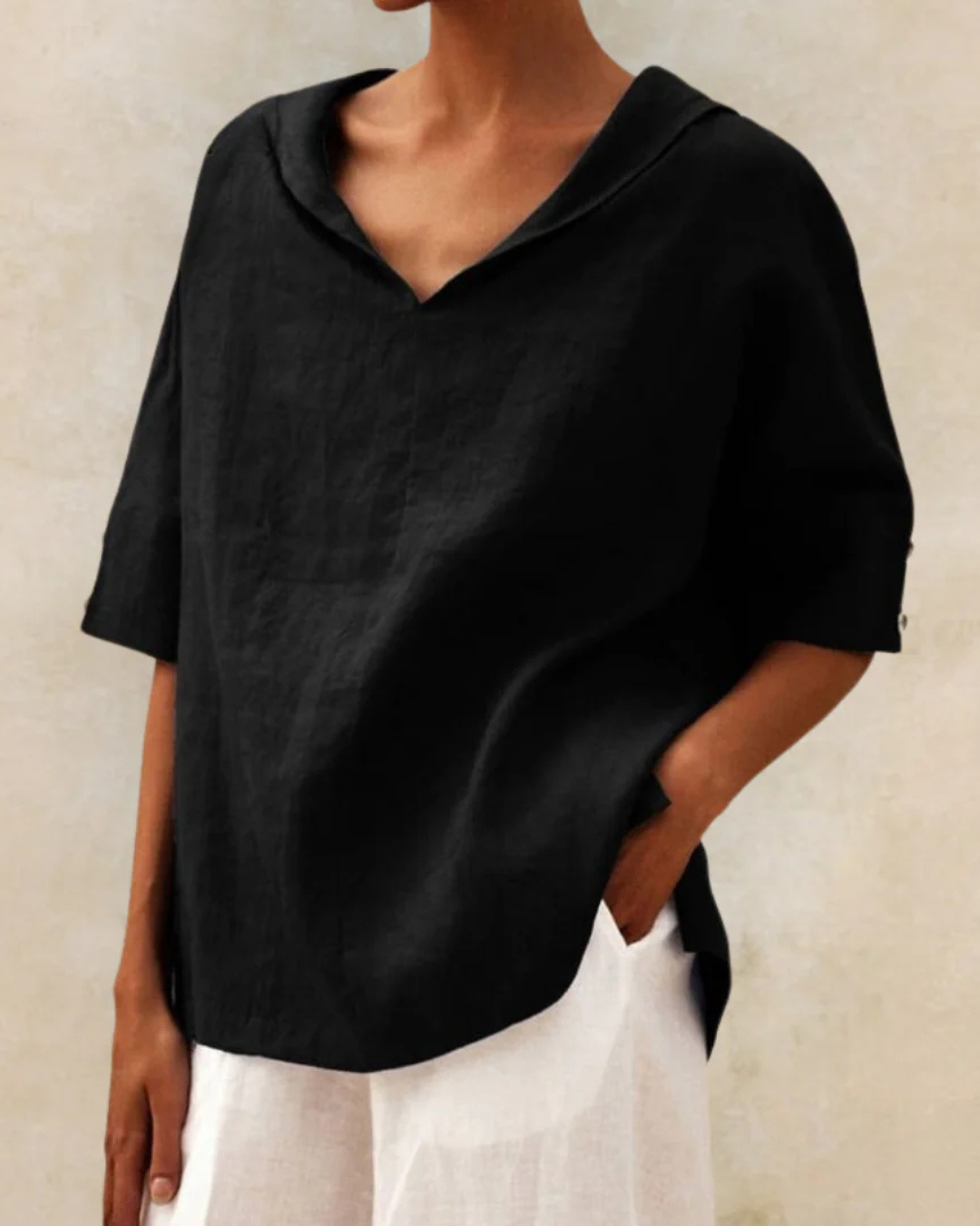 Casual Linen Blouse for Women