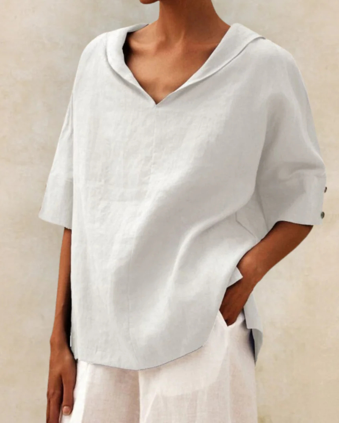 Casual Linen Blouse for Women