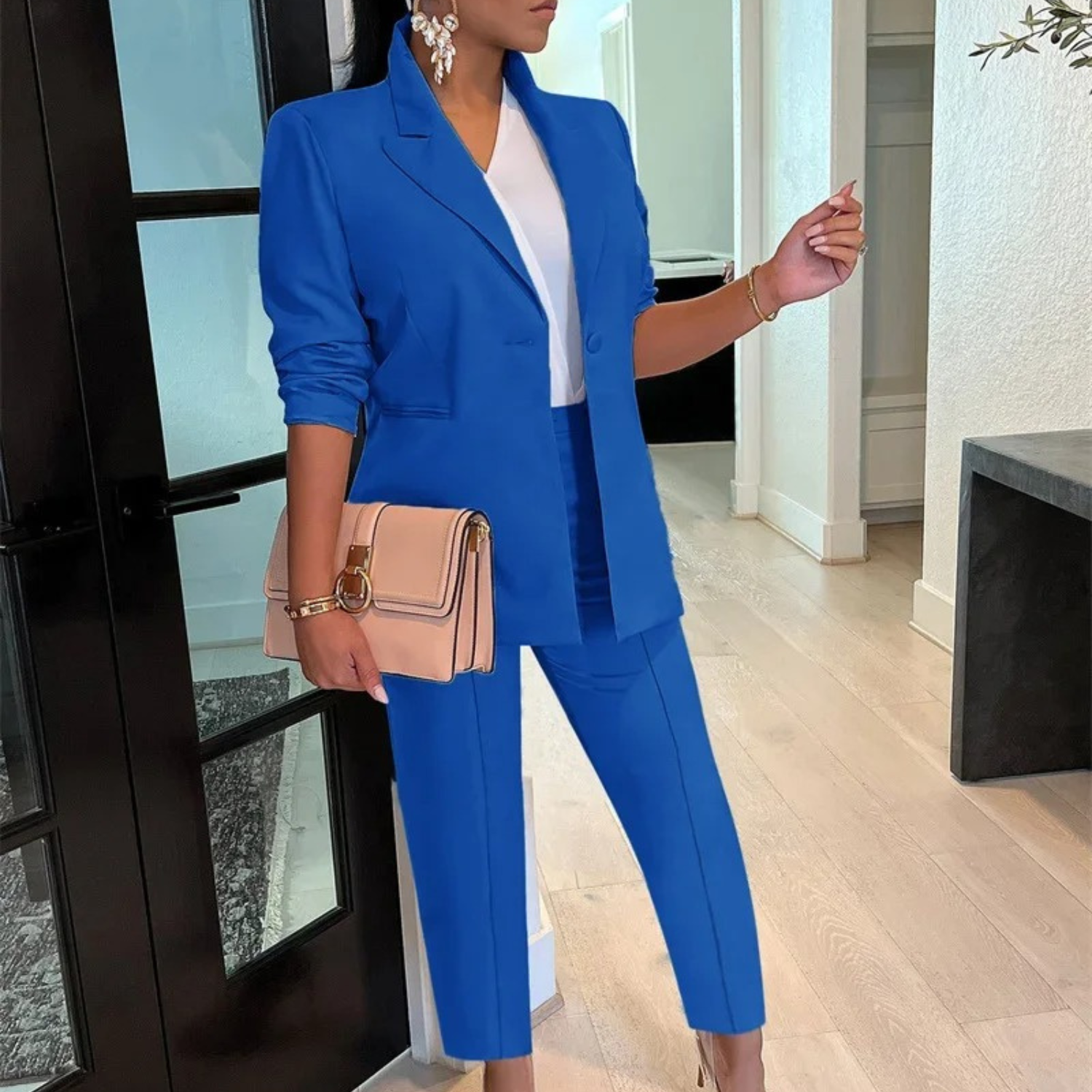 Signature Collection Premium Wool Blazer and Trousers Set Exclusive Edition