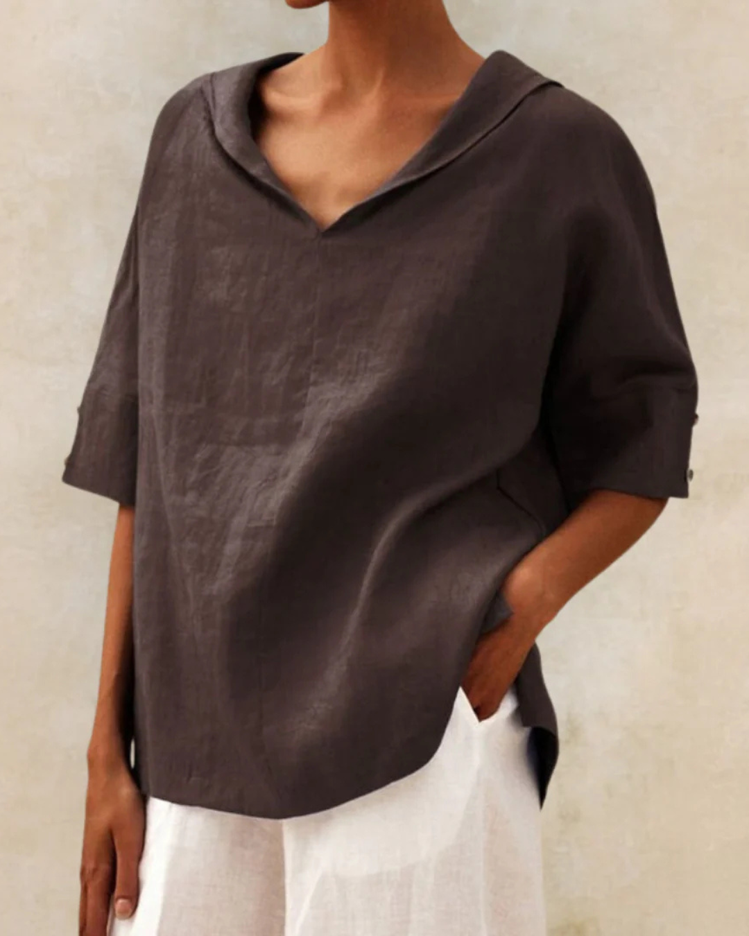 Casual Linen Blouse for Women