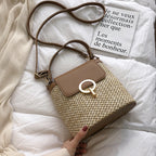 Women's Straw Handbag - Summer Style & Versatile