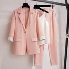 Elite Collection Edition Premium Wool Blend 3 Piece Blazer Suit Set For Modern Wardrobe