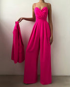 Winnie Jumpsuit Luxe Linen Collection Exclusive Edition For Summer Confidence