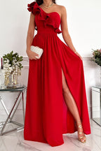 Elegant One-Shoulder Summer Dress for Women | Chloe