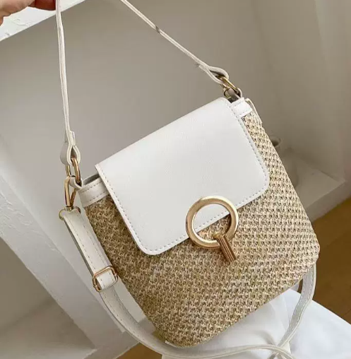 Women's Straw Handbag - Summer Style & Versatile