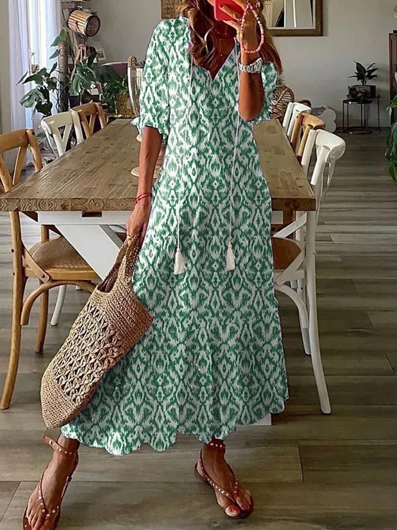 Chic and Stylish Printed Dress for Women