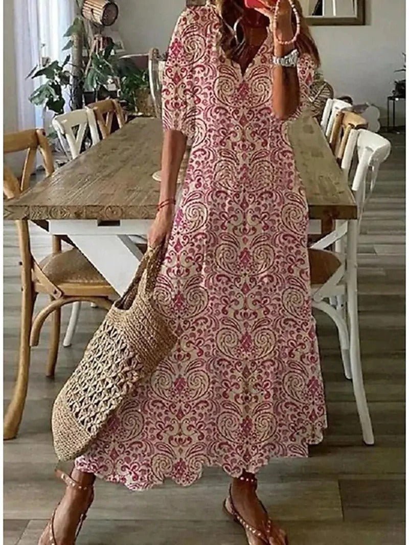 Chic and Stylish Printed Dress for Women