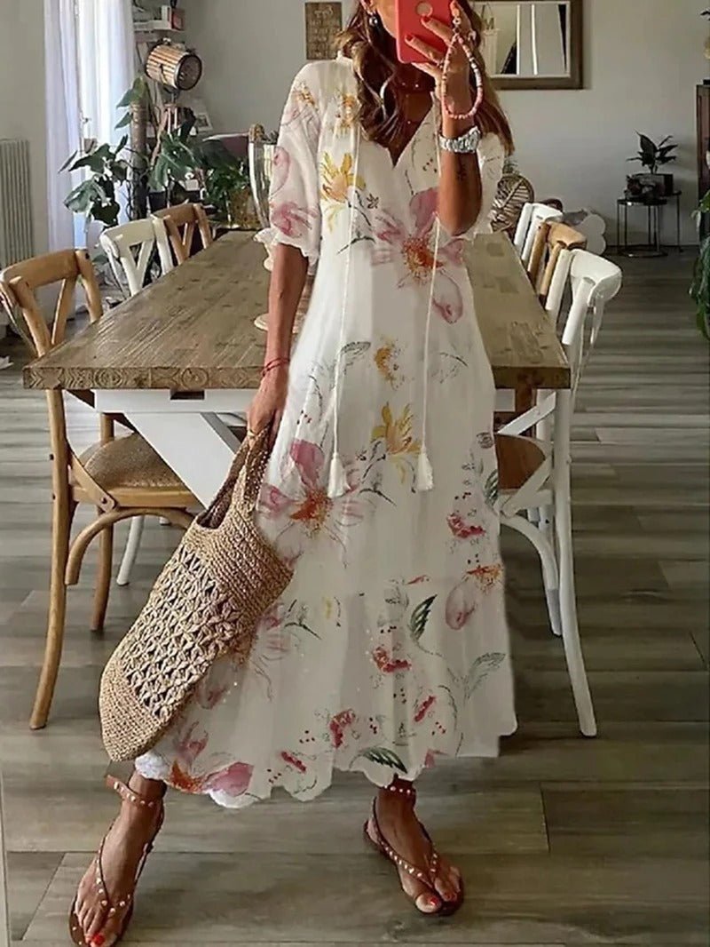 Chic and Stylish Printed Dress for Women