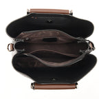 Women's Crocodile Handbag - Top Handle Satchel