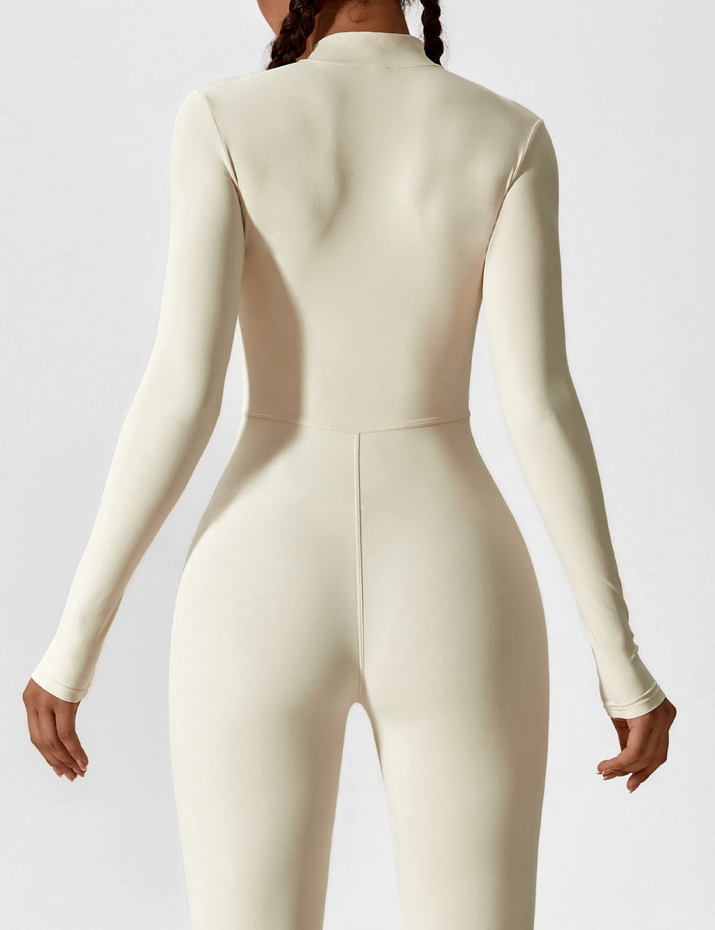 Willow Silk Crepe Long Sleeve Jumpsuit Exclusive Edition Signature Collection