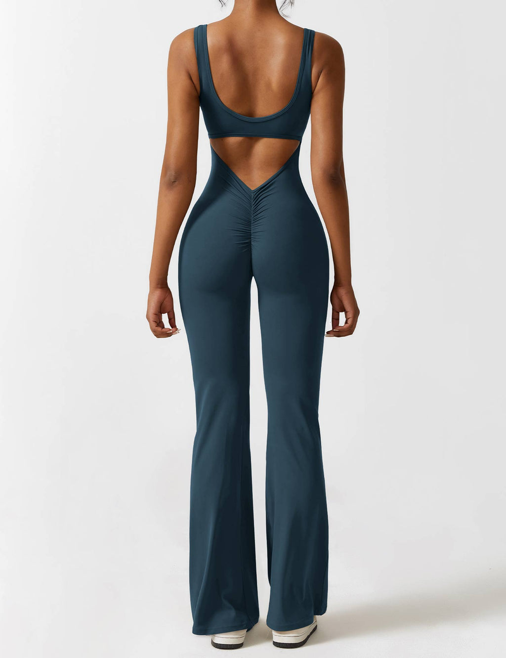 Livia Flared Jumpsuit Crepe Luxe Exclusive