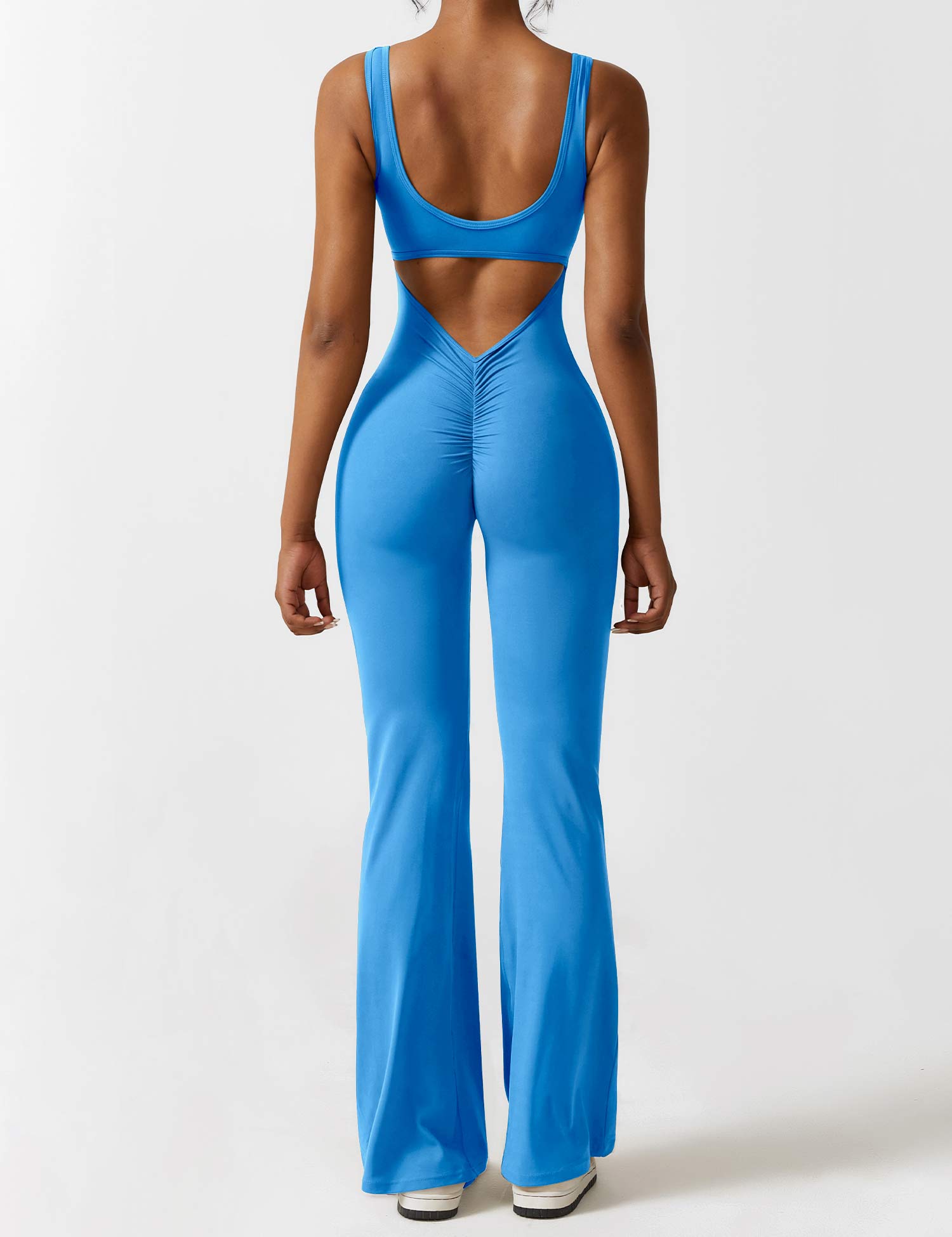 Livia Flared Jumpsuit Crepe Luxe Exclusive