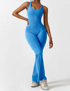 Livia Flared Jumpsuit Crepe Luxe Exclusive