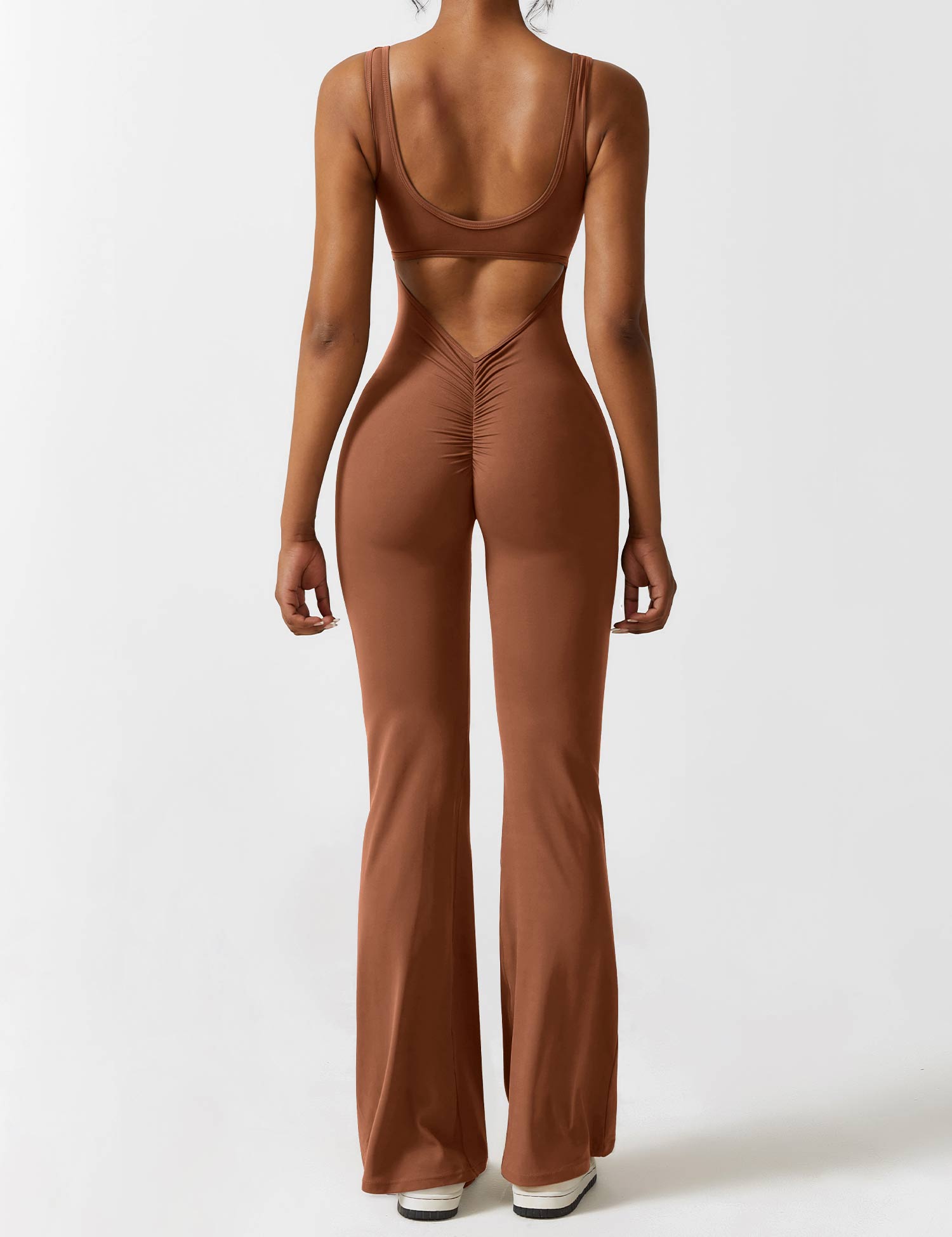 Livia Flared Jumpsuit Crepe Luxe Exclusive
