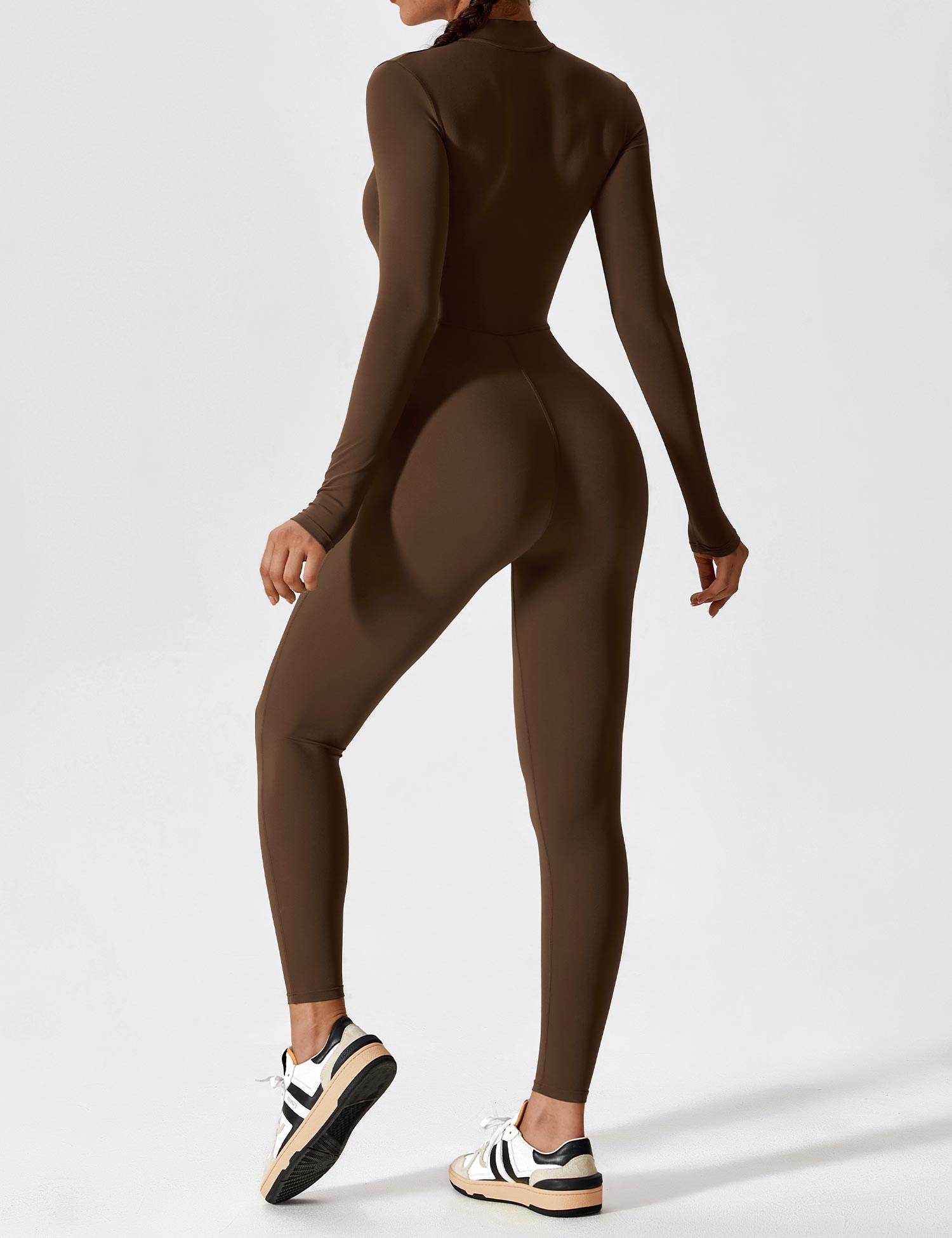 Willow Silk Crepe Long Sleeve Jumpsuit Exclusive Edition Signature Collection