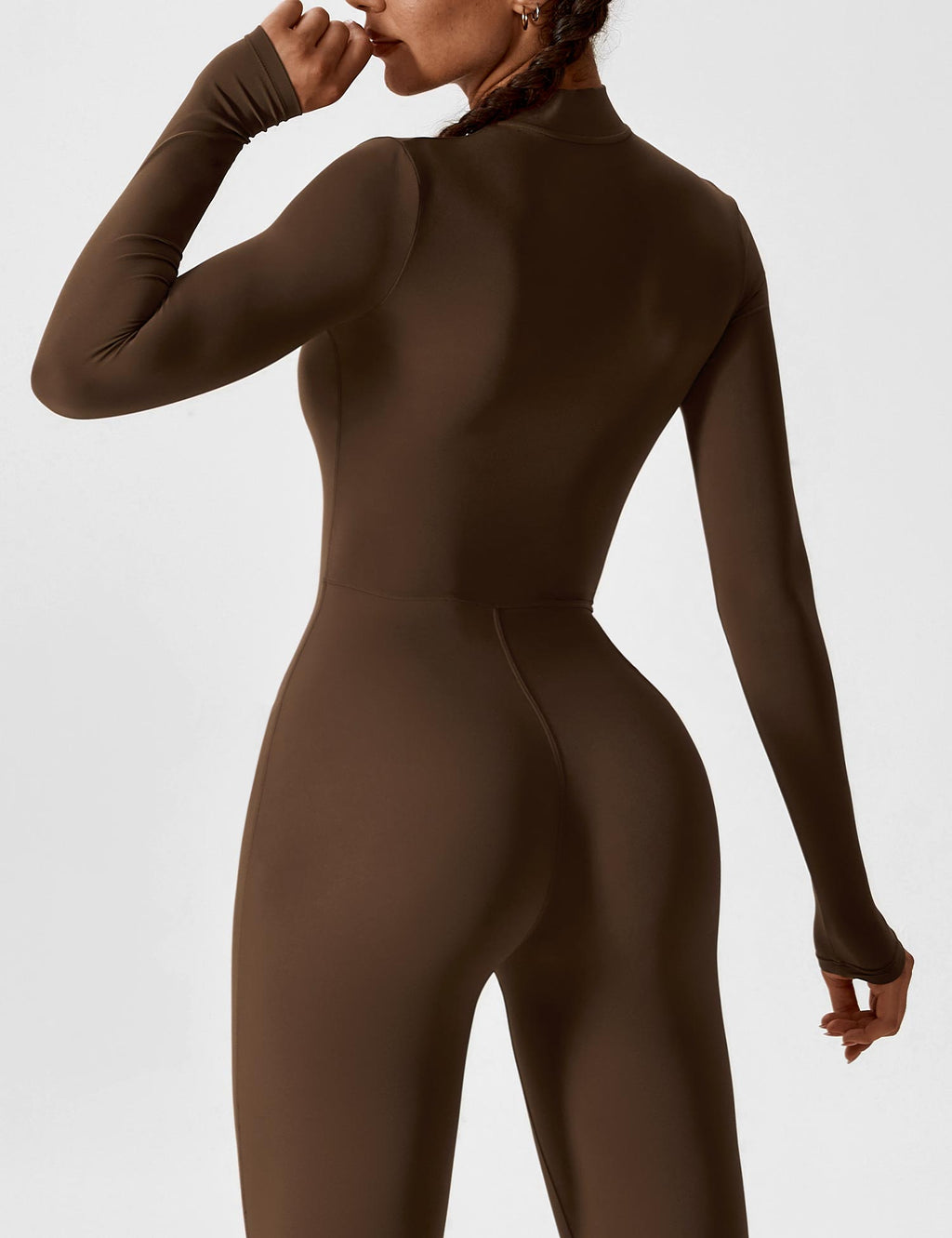 Willow Silk Crepe Long Sleeve Jumpsuit Exclusive Edition Signature Collection