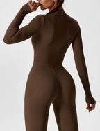 Willow Silk Crepe Long Sleeve Jumpsuit Exclusive Edition Signature Collection