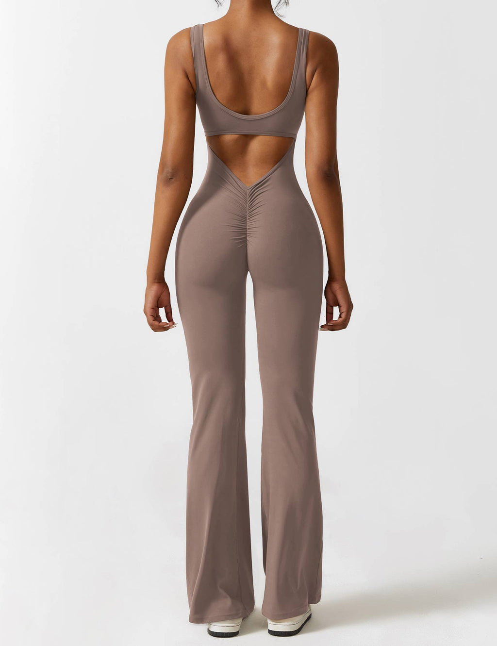 Livia Flared Jumpsuit Crepe Luxe Exclusive