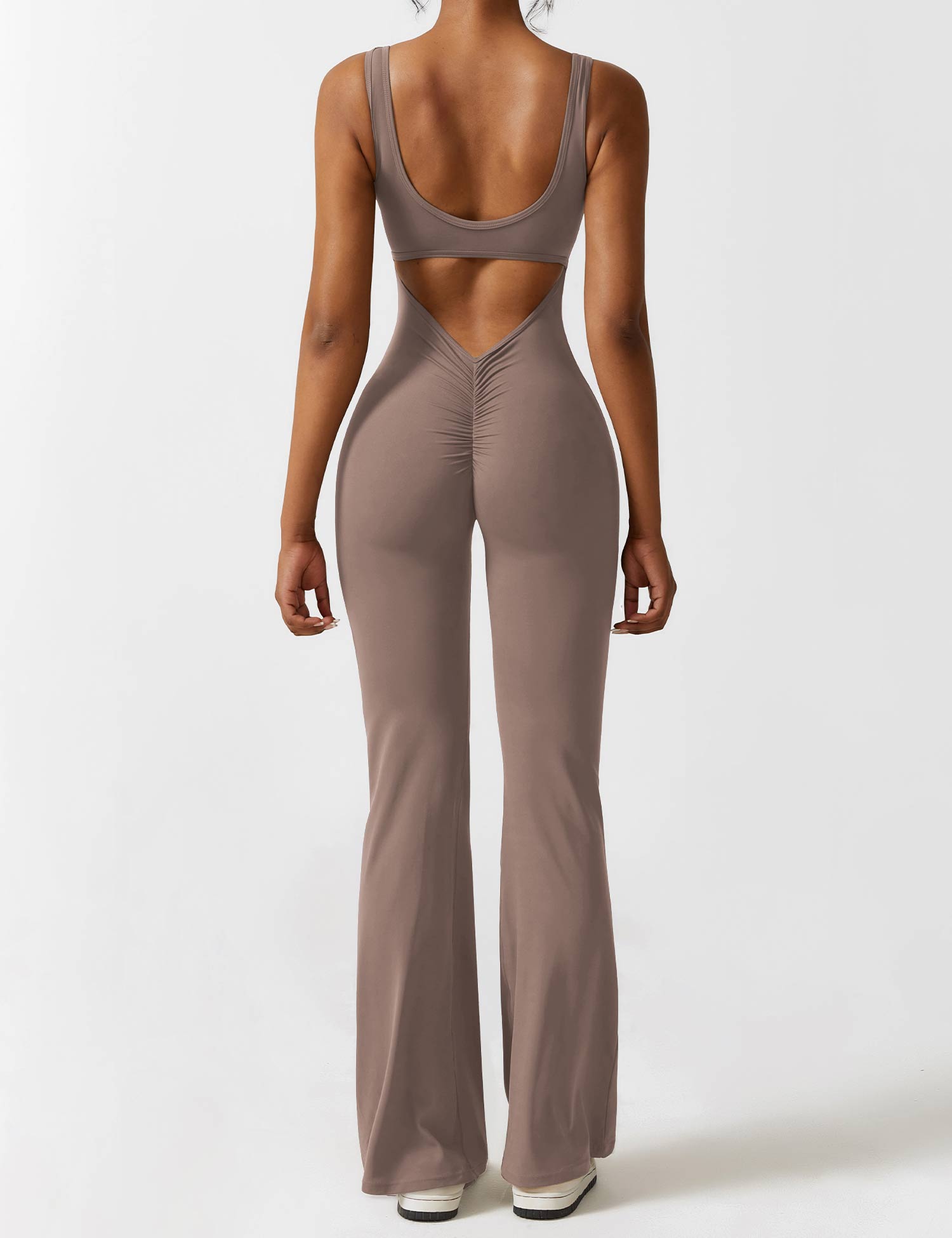 Livia Flared Jumpsuit Crepe Luxe Exclusive