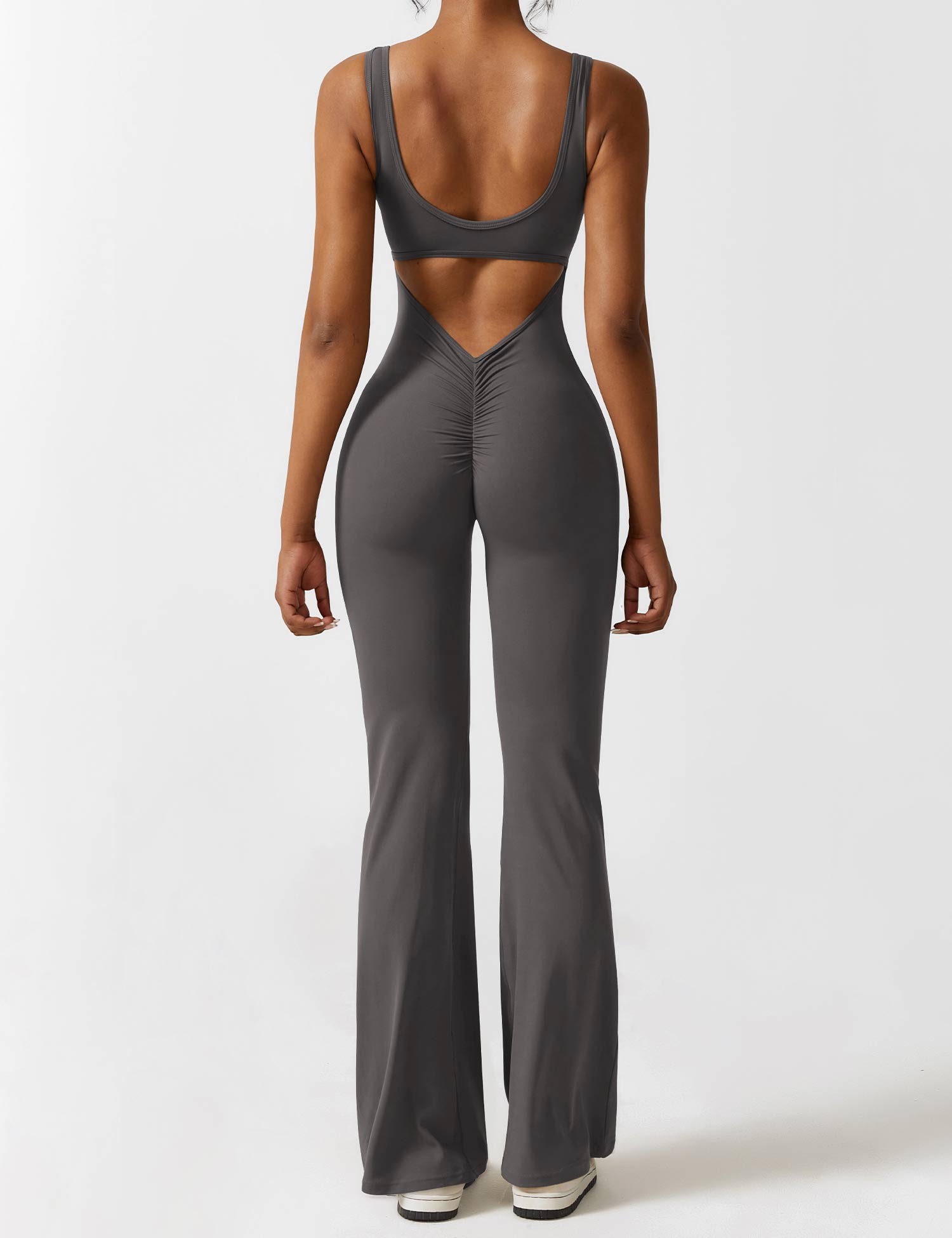Livia Flared Jumpsuit Crepe Luxe Exclusive