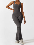 Livia Flared Jumpsuit Crepe Luxe Exclusive