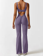 Livia Flared Jumpsuit Crepe Luxe Exclusive