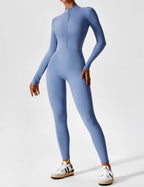 Willow Silk Crepe Long Sleeve Jumpsuit Exclusive Edition Signature Collection