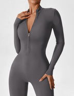 Willow Silk Crepe Long Sleeve Jumpsuit Exclusive Edition Signature Collection