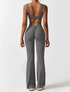 Livia Flared Jumpsuit Crepe Luxe Exclusive