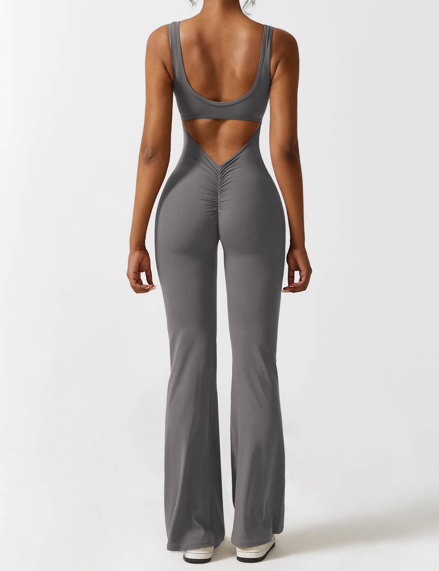 Livia Flared Jumpsuit Crepe Luxe Exclusive
