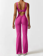 Livia Flared Jumpsuit Crepe Luxe Exclusive