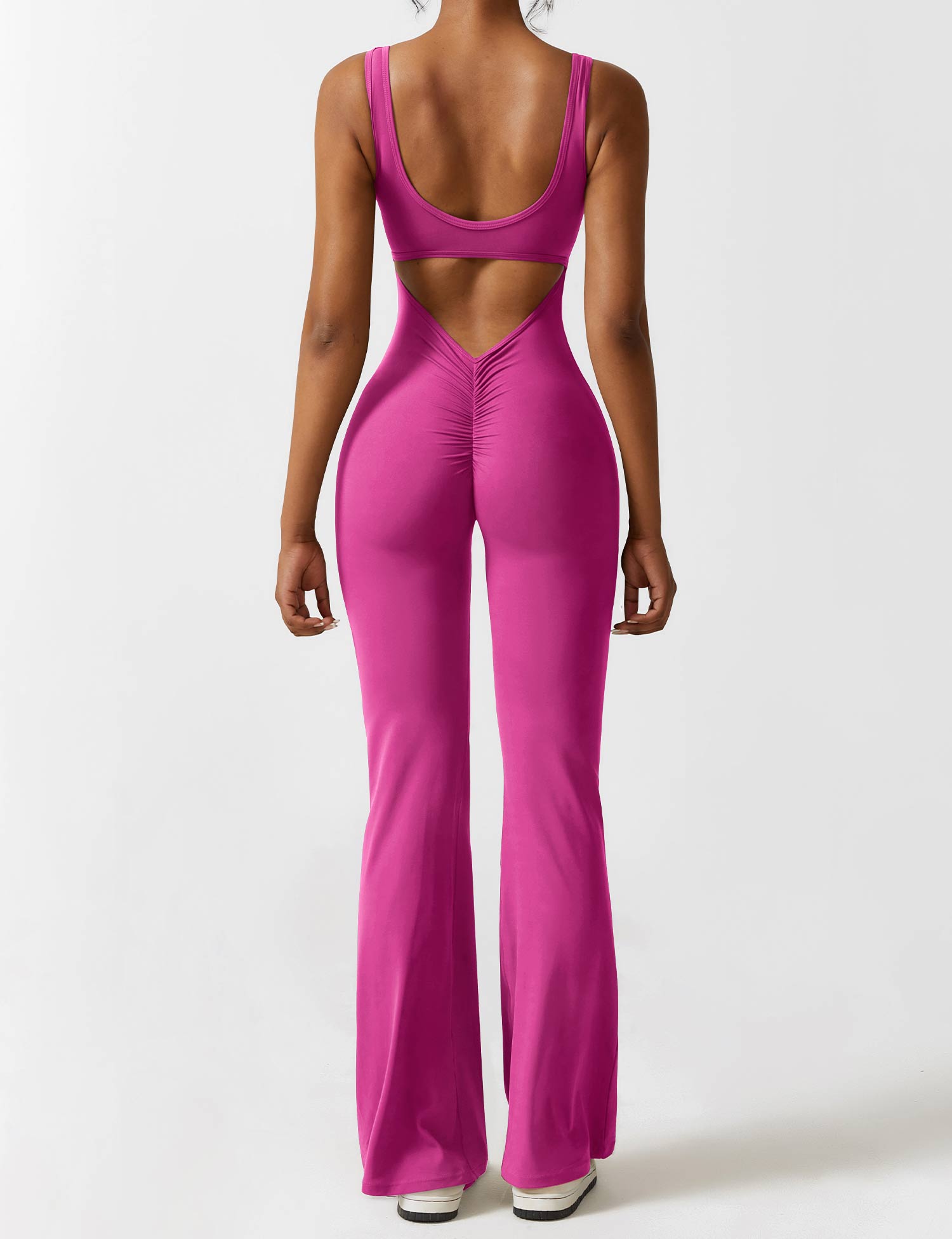Livia Flared Jumpsuit Crepe Luxe Exclusive