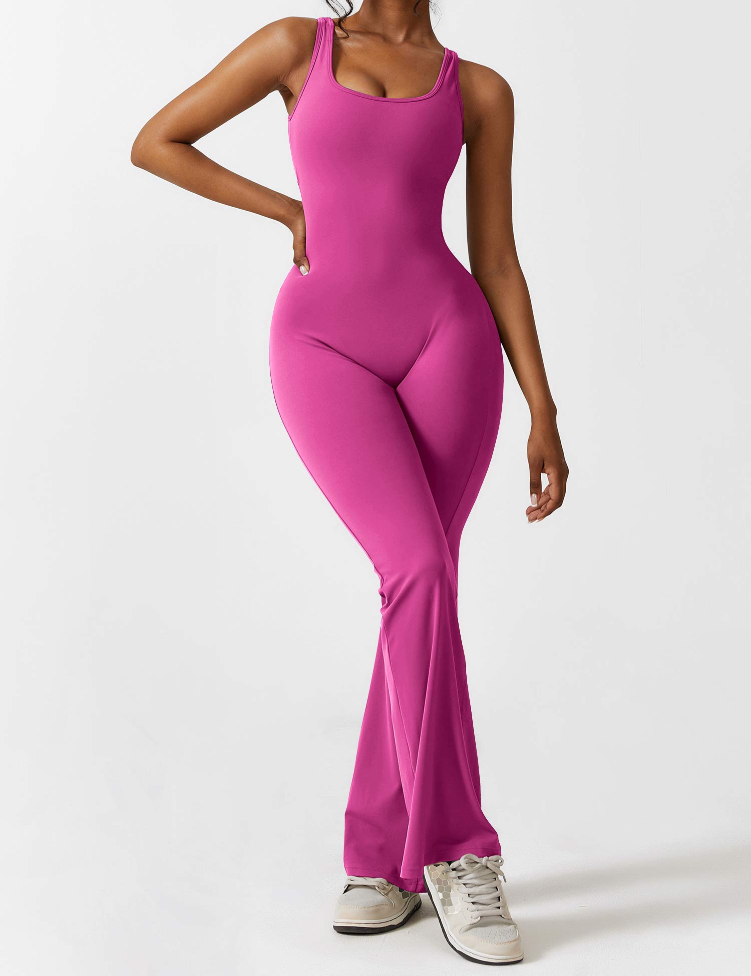 Livia Flared Jumpsuit Crepe Luxe Exclusive