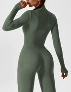 Willow Silk Crepe Long Sleeve Jumpsuit Exclusive Edition Signature Collection