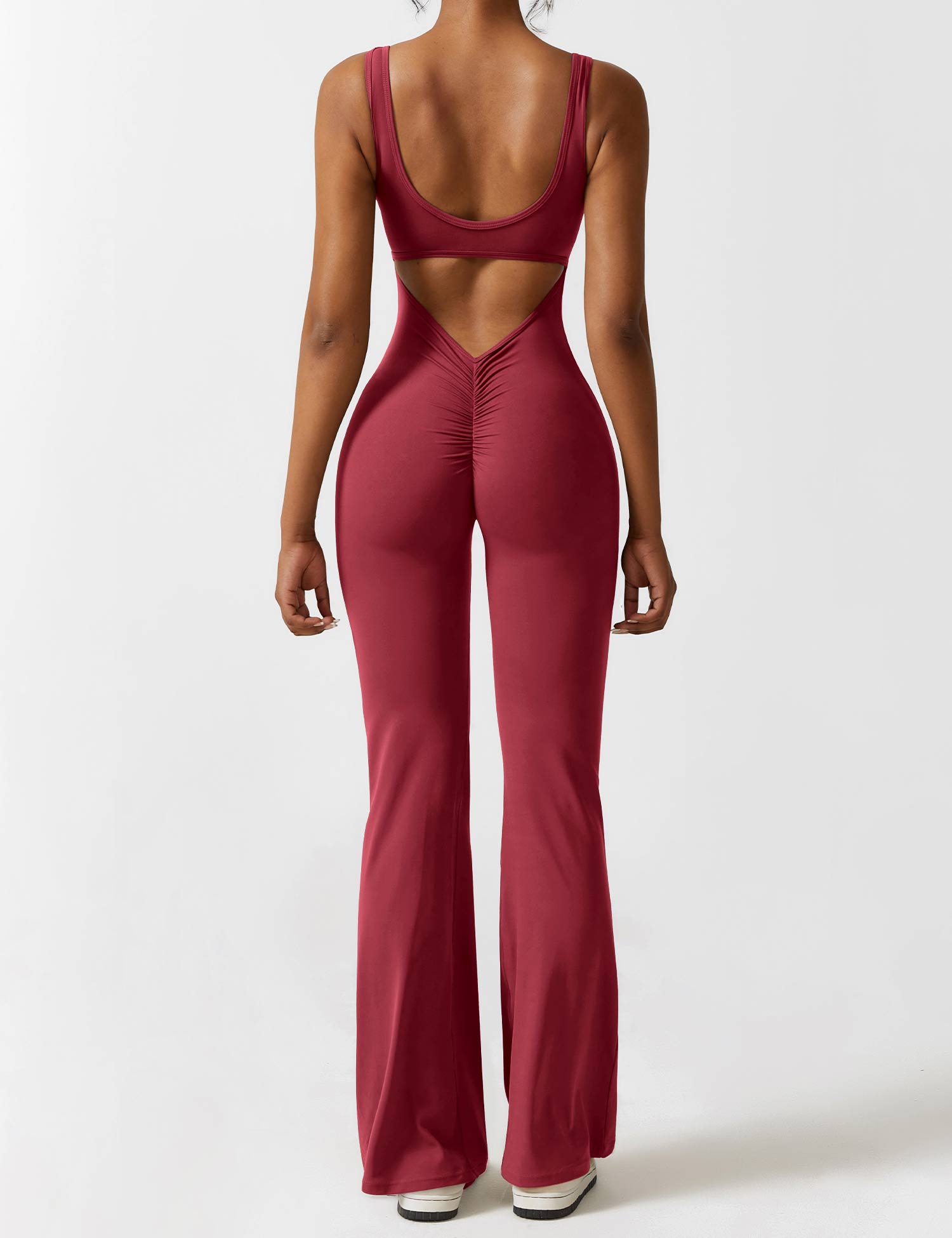 Livia Flared Jumpsuit Crepe Luxe Exclusive